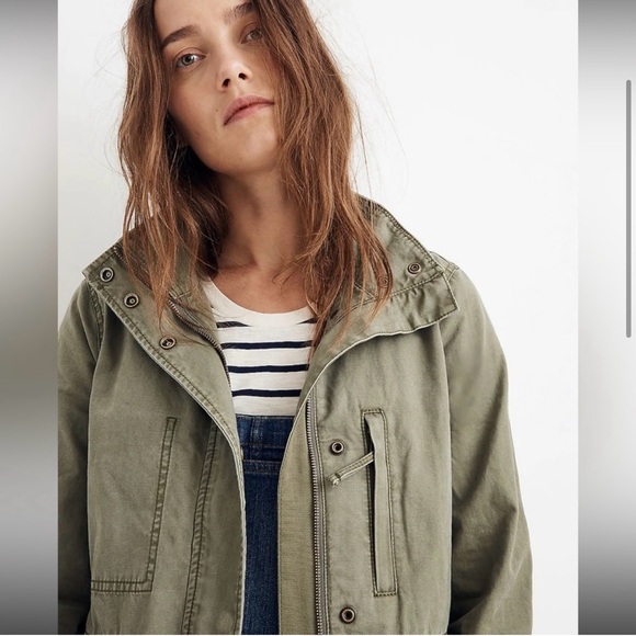Madewell Passage Surplus Military Jacket - Size XS - Picture 5 of 10